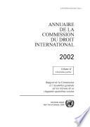 Annuaire de la Commission du Droit International 2002, Vol.II, Partie 2