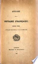 Annuaire de la Guyane francʹaise
