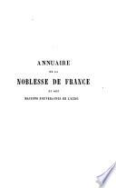 Annuaire de la noblesse de France et des maisons souveraines de l'Europe