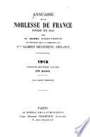 Annuaire de la noblesse de France