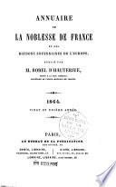 Annuaire de la noblesse de France
