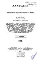 Annuaire de la noblesse et des familles patriciennes des Pays-Bas