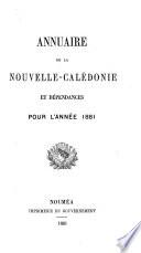 Annuaire de la Nouvelle-Calédonie et dépendances