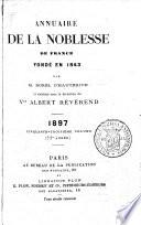 Annuaire de la pairie et de la noblesse de France et des maisons souveraines de l'Europe