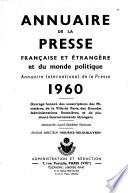 Annuaire de la presse fançaise et étrangère et du monde politique