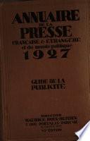 Annuaire de la presse française et du monde politique