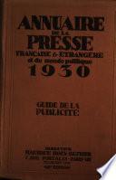 Annuaire de la presse française et étrangère