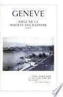 Annuaire de la Societe des Nations