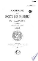 Annuaire de la Société des touristes du Dauphiné