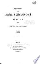Annuaire de la Société météorologique de France