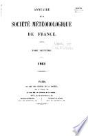 Annuaire de la Société météorologique de France