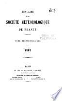 Annuaire de la Société météorologique de France