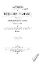 Annuaire de législation française