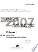 Annuaire de Statistiques Industrielles Par Produit