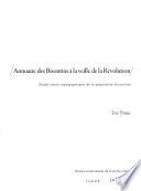 Annuaire des Bisontins à la veille de la Révolution