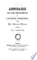 Annuaire des cinq départements de l'ancienne Normandie