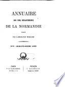 Annuaire des cinq départements de la Normandie