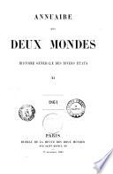 Annuaire des deux mondes histoire générale des divers états