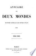Annuaire des deux mondes