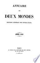 Annuaire des deux mondes