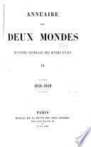 Annuaire des deux mondes