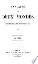 Annuaire des deux mondes