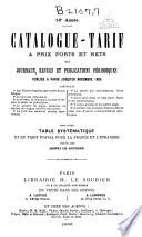 Annuaire des journaux