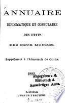 Annuaire diplomatique et consulaire des états des deux mondes