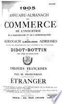 Annuaire du commerce Didot-Bottin. Etranger