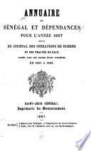 Annuaire du Sénégal et dépendances