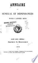 Annuaire du Sénégal et dépendances