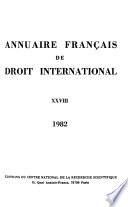 Annuaire français de droit international