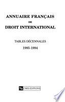 Annuaire français de droit international