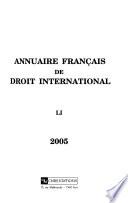 Annuaire français de droit international
