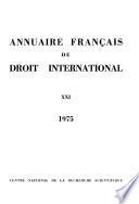 Annuaire français de droit international
