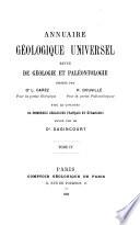 Annuaire géologique universel