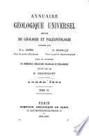 Annuaire géologique universel