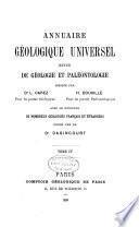 Annuaire géologique universel