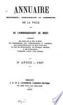 Annuaire historique, administratif et commercial de la ville et de l'arrondissement de Brest