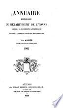 Annuaire historique du departement de l'Yonne