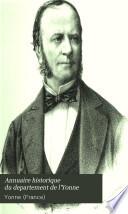 Annuaire historique du departement de l'Yonne