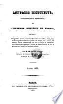 Annuaire historique, généalogique et héraldique de l'ancienne noblesse de France