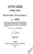 Annuaire historique universel