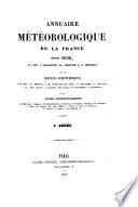 Annuaire meteorologique de la France pour 1849