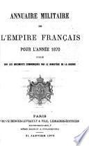 Annuaire militaire de l'Empire francais