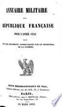 Annuaire militaire de la République francaise
