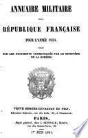 Annuaire militaire de la République francaise