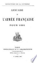 Annuaire officiel de l'armée française