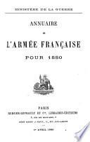 Annuaire officiel de l'armée française