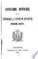 Annuaire officiel de la République et Canton de Neuchâtel